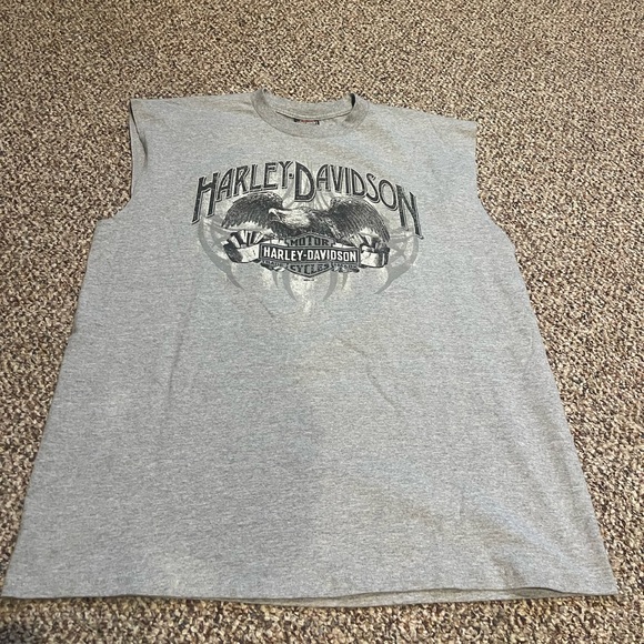 Men’s cutoff Harley Davidson shirt - Picture 1 of 5